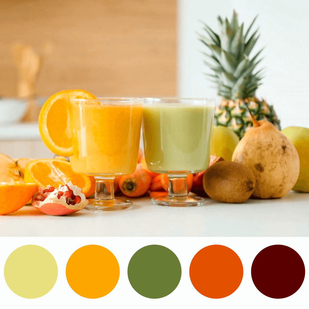 smoothie moodboard